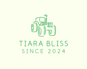 Agri Farm Tractor  logo design