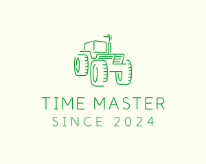 Agri Farm Tractor  logo design