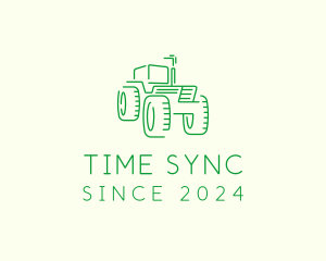 Agri Farm Tractor  logo design