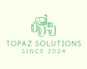 Agri Farm Tractor  logo design