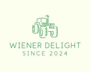 Agri Farm Tractor  logo design