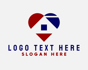 Heart - Heart Housing Realty logo design