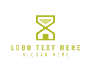 Lawn - Hourglass Home Landscaping logo design