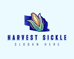 Nebraska Corn Agriculture logo design