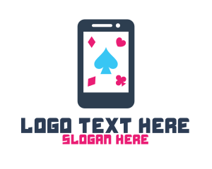 Smartphone - Mobile Gambling App logo design