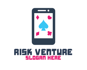 Mobile Gambling App logo design