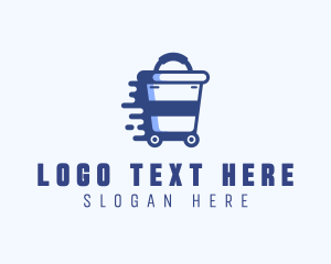 Recycling Bin - Eco Trash Disposal logo design