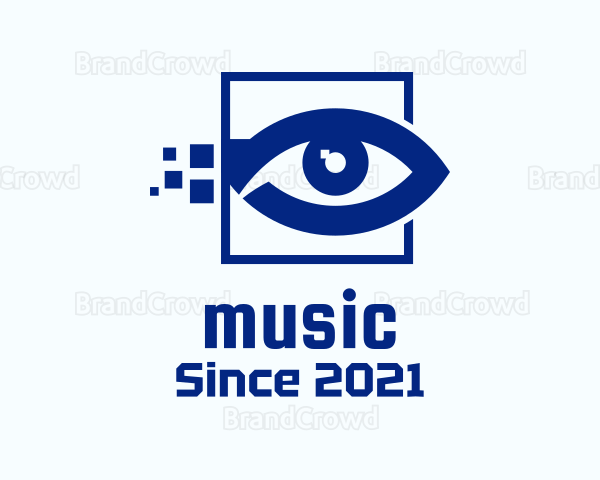 Digital Blue Eye Logo