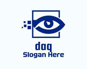 Digital Blue Eye Logo