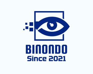 Security Agency - Digital Blue Eye logo design