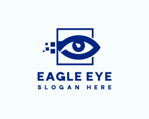 Digital Software Eye logo design