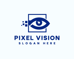 Digital Software Eye logo design