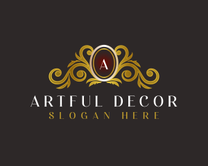 Floral Luxe Decoration logo design