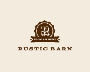 Western Rustic Rodeo logo design