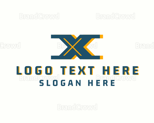 Tech Letter X Innovation Logo