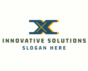 Innovation - Tech Letter X Innovation logo design