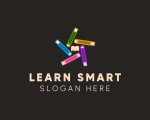 Educate - Educational Book Research logo design