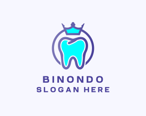 Crown Tooth Dentist Logo