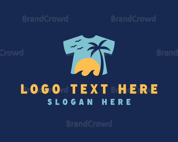 Tropical Tee Shirt Logo