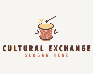 Culture - Cultural African Drum logo design