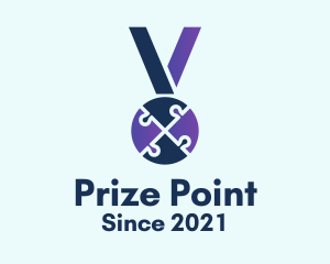 Prize - Puzzle Medal Award logo design