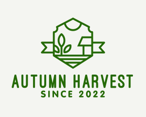 Harvest Farm Banner  logo design