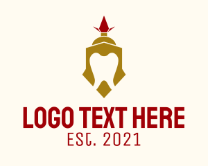 Low Cost - Spartan Helmet Armor logo design