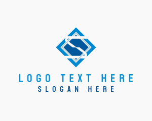 Business Agency Letter S logo design