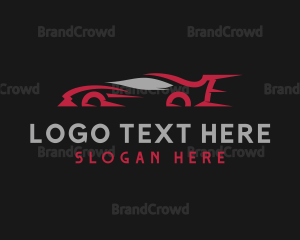 Sports Car Racing Logo