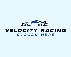 Driving Racing Motorsport logo design