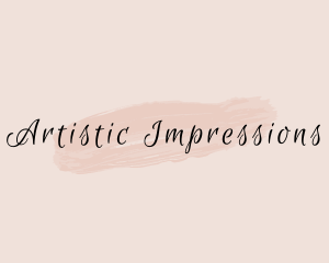 Generic Feminine Cursive Brush logo design