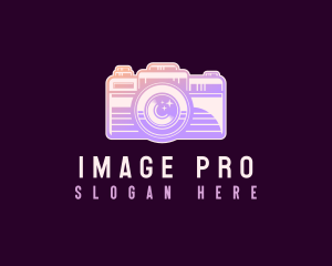 Imaging - Creative Photography Lens logo design
