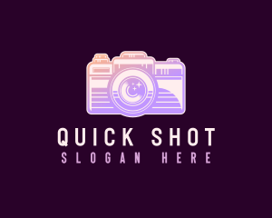 Shoot - Creative Photography Lens logo design