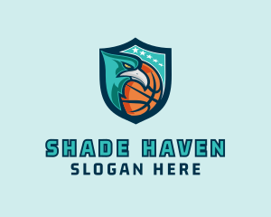 Basketball Eagle Crest logo design