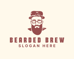 Jewish Gentleman Beard logo design