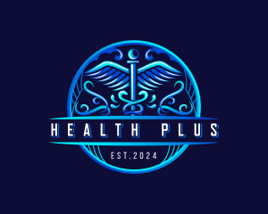 Caduceus Health Clinic logo design