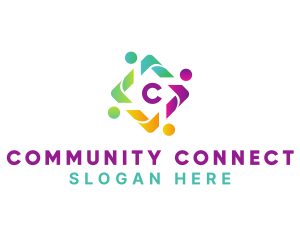 People Community Foundation  logo design