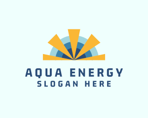 Solar Energy Power logo design