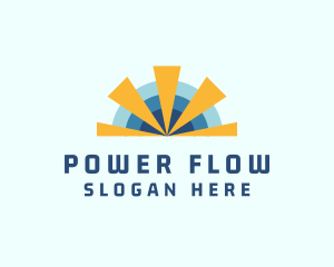 Solar Energy Power logo design