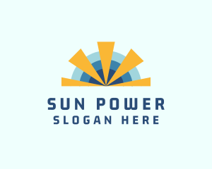 Solar Energy Power logo design