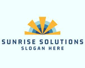 Solar Energy Power logo design