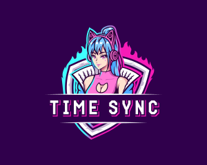 Female Gaming Streamer logo design