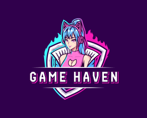 Gaming - Female Gaming Streamer logo design