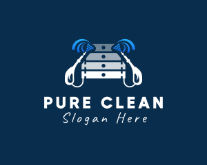 Cabinet Furniture Cleaning logo design