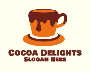 Honey Chocolate Coffee logo design