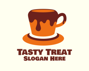 Yummy - Honey Chocolate Coffee logo design