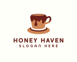 Honey Chocolate Coffee logo design