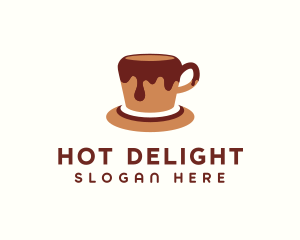 Honey Chocolate Coffee logo design