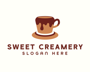 Honey Chocolate Coffee logo design