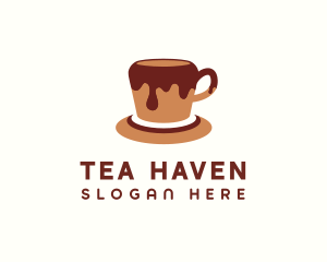 Honey Chocolate Coffee logo design